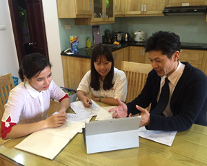 Cảnh buổi tập huấn cơ bản